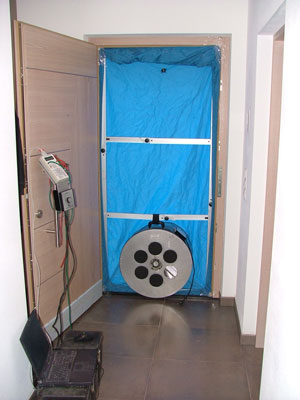 Blower door